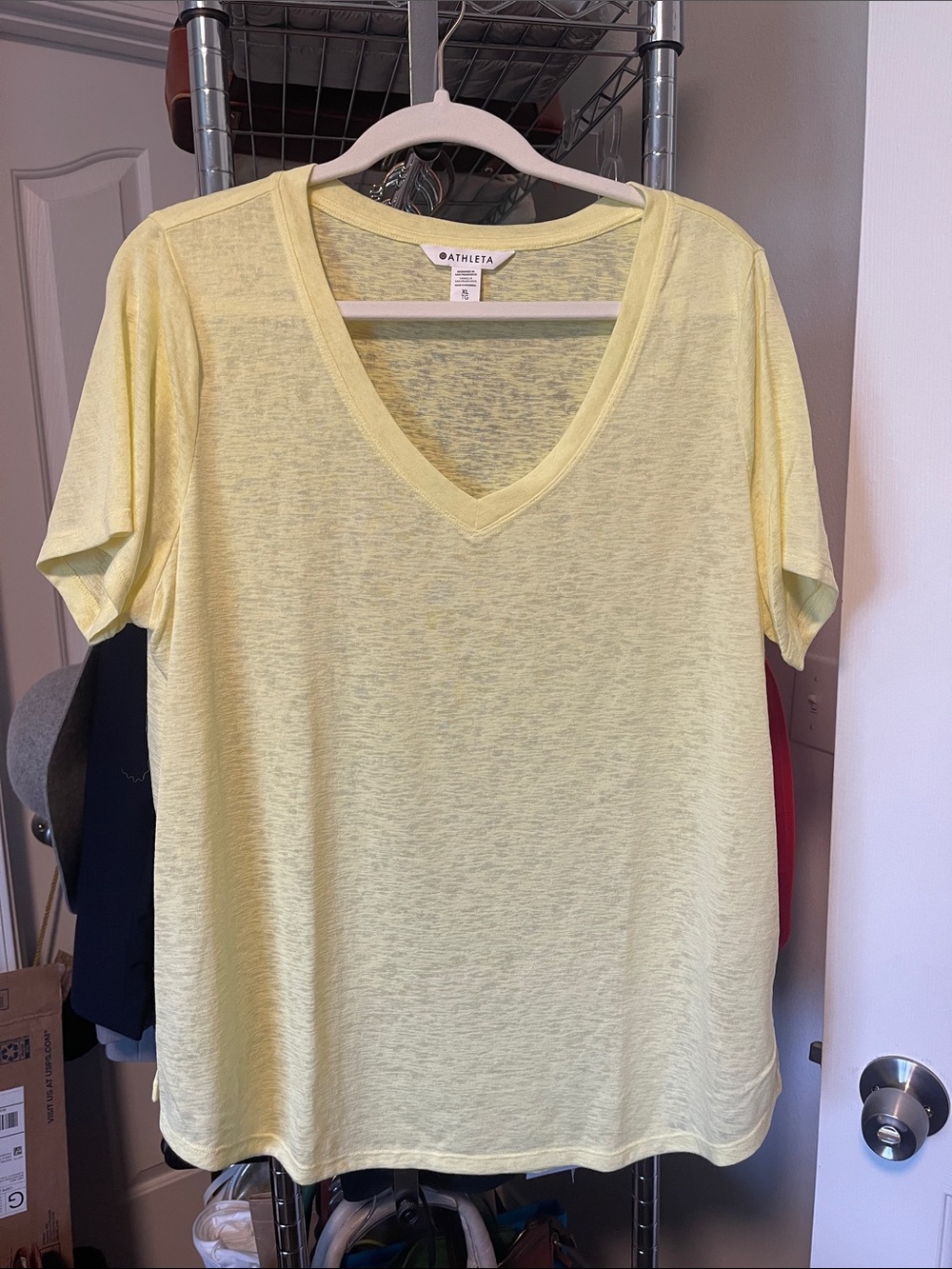 Athleta Breezy VNeck Top